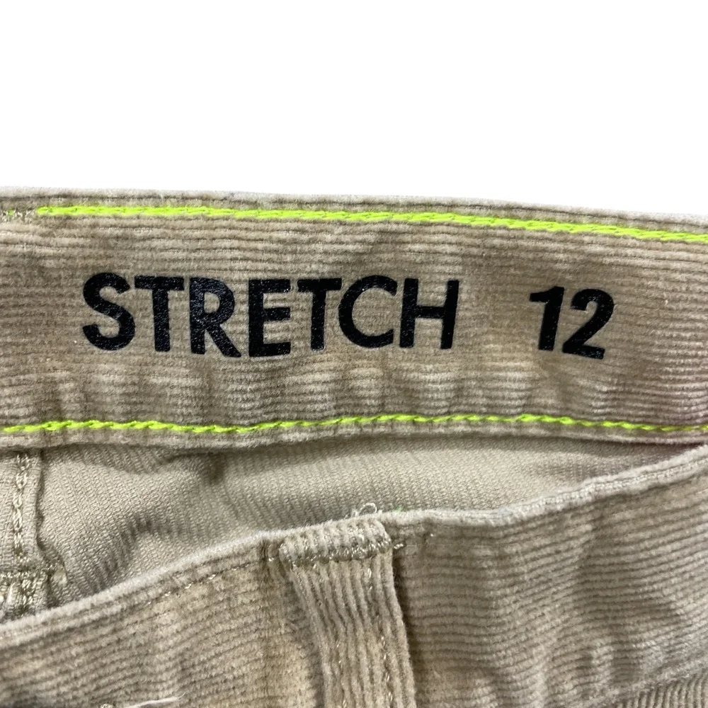 Crew‎ Cuts J Crew Boys 12 Adjustable Waist Beige Cords Cotton Blend